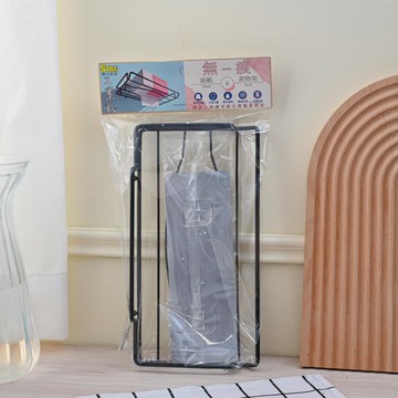 工業風無痕面紙置物架