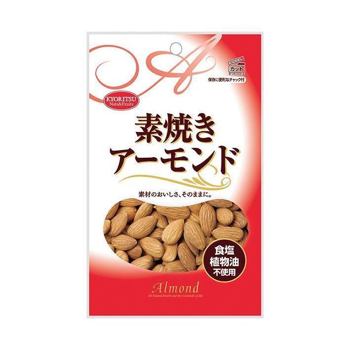 共立食品 素焼きアーモンドチャック付 92g