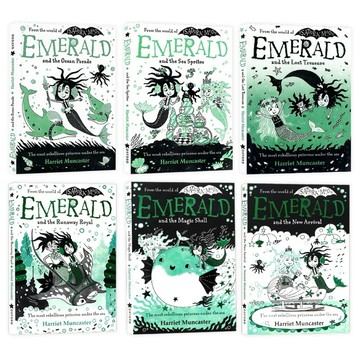 【查德書境】月亮莎莎姐妹作 Emerald 英文單彩正版6冊 Isadora Moon 伊莎多拉 兒少 圖文 奇幻