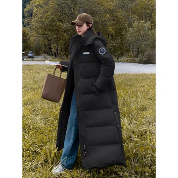 (免運)超長款羽絨棉服女冬高個子過膝到腳踝加厚棉衣中戲藝考保暖面包服