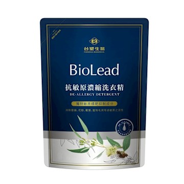 台塑生醫 BioLead抗敏原濃縮洗衣精/補充包1.8kg 共3包