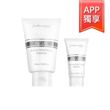 【APP獨享】海藻胺基酸保濕洗面乳100ml+贈 海藻胺基酸保濕洗面乳20ml