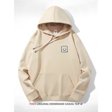 簡約潮牌小眾復古休閑連帽衛衣