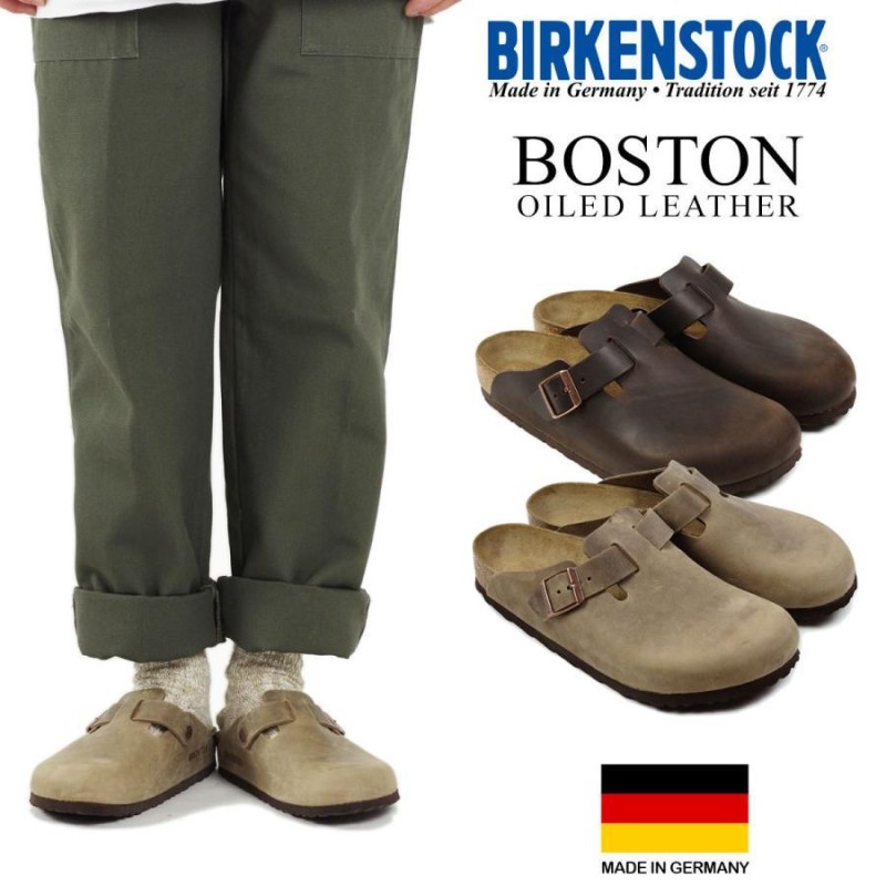 ビルケンシュトック BIRKENSTOCK ボストン オイルドレザー ｜ ビルケン メンズ レディース ユニセックス ハバナ タバコブラウン 定番  BOSTON 普通幅 サンダル ブ | LINEブランドカタログ