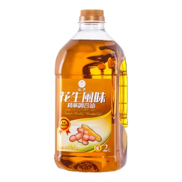 福壽實業 花生風味精華調合油 煎煮炒炸皆宜  2L  1桶