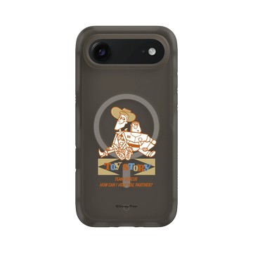 iPhone Air AirX 本質黑 - 迪士尼-玩具總動員 Toy Story - 胡迪與巴斯光年-復古風
