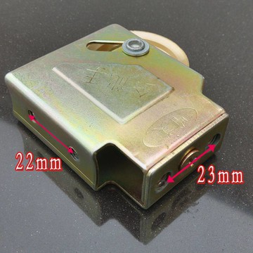 ！老式90鋁合金門窗滑輪推拉平移玻璃滾門窗下珠軸承龍輪子銅輪尼