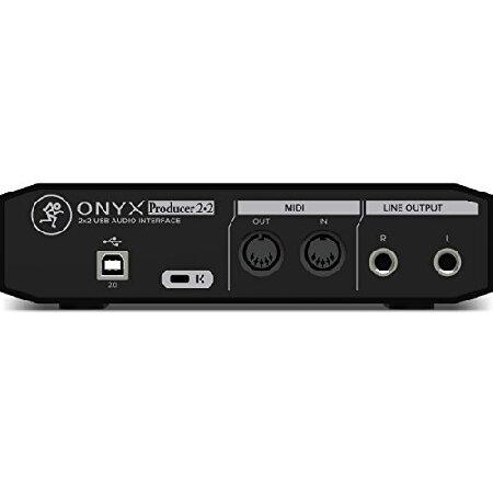 Mackie Onyx Producer 2-2 2-in-2-out USB 2.0 Audio Interface with Year EverythingMusic Extended 　 Free