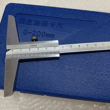 熱賣成都三豐深度遊標卡尺 0-150-200-300m深度尺遊標整體深度卡尺