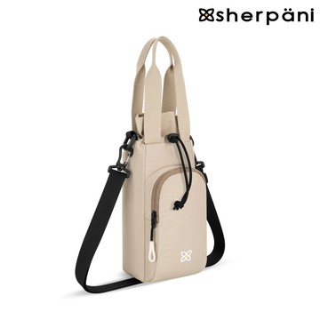 Sherpani RFID 防潑水多功能水壺攜行袋 (25II) Izzie 2L｜卡其/Con Leche