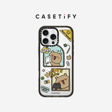 CASETiFY Wadadabear系列  iPhone 16 Pro/16 Pro Max/15 Pro/15 Pro Max/15/16/Plus 保護殼 最好的朋友