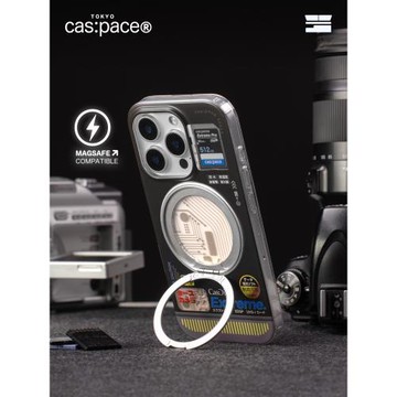 殼空間原創cas:disk磁吸手機殼適用蘋果iPhone17/16promax新款15外殼14新款小眾13高級感防摔支點殼磨砂全包