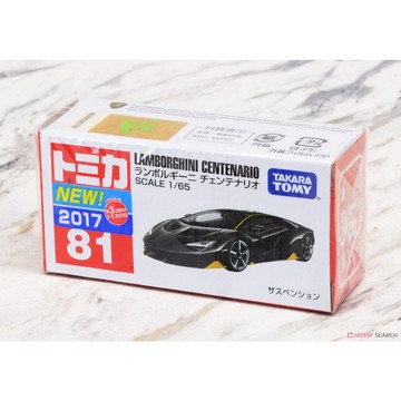 星矢TOY TOMICA 藍寶堅尼 LAMBORGHINI CENTENARIO 百年蠻牛 有新車貼 絕版 81