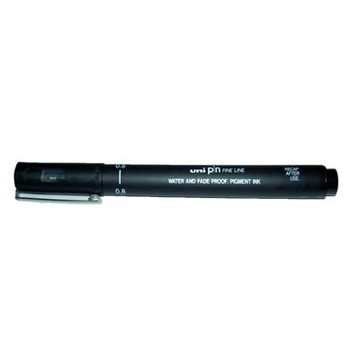 【文具通】三菱pin200 0.8代針筆 黑 A1140115
