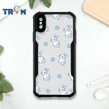 TRON iPhone X/XS 手繪小動物 四角防摔 機甲殼 軟硬殼 手機殼