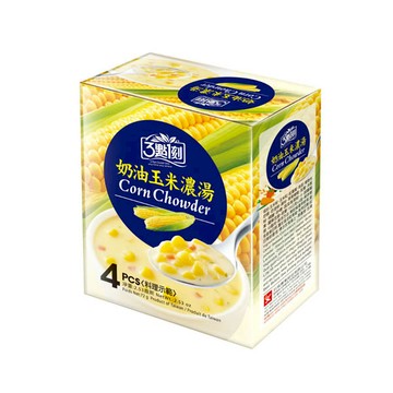 3點1刻濃湯4入-奶油玉米