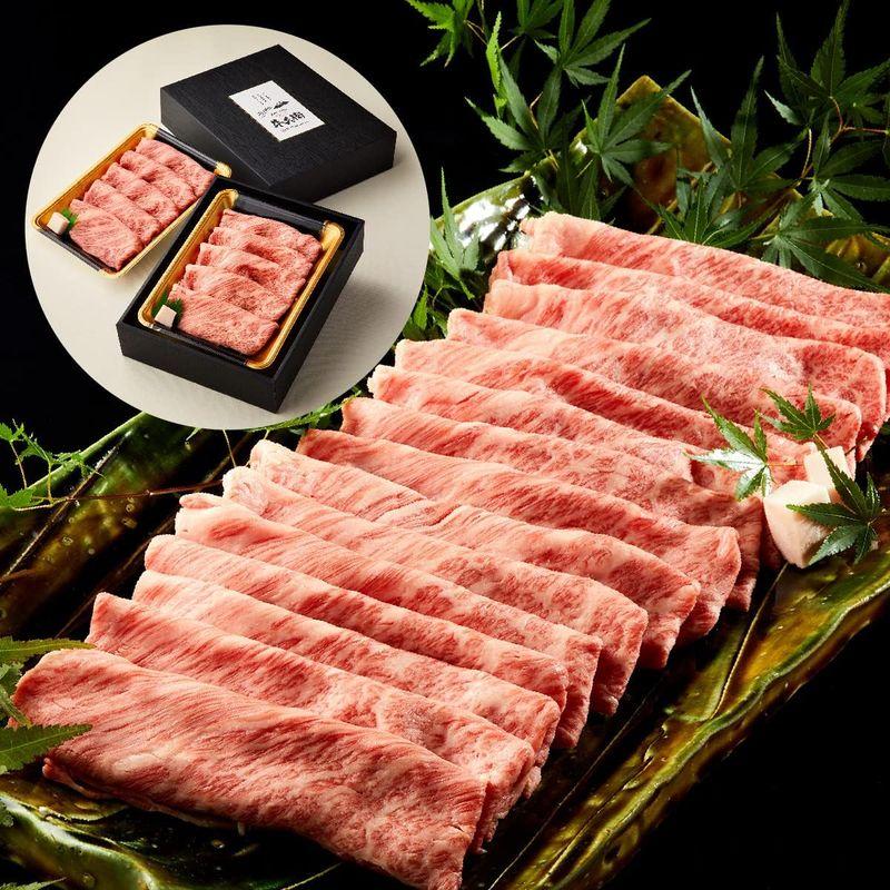 お歳暮 ギフト 熨斗対応可 黒毛和牛 すき焼き 肉 600g 紙箱 すき焼き ギフト 牛肩ロース 贈り物 国産牛 100％ 牛肉 簡単調理