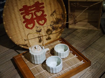 【台客藍】見囍壺組 一壺+二杯