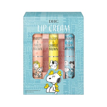 純欖護唇膏3條組 史努比限定設計