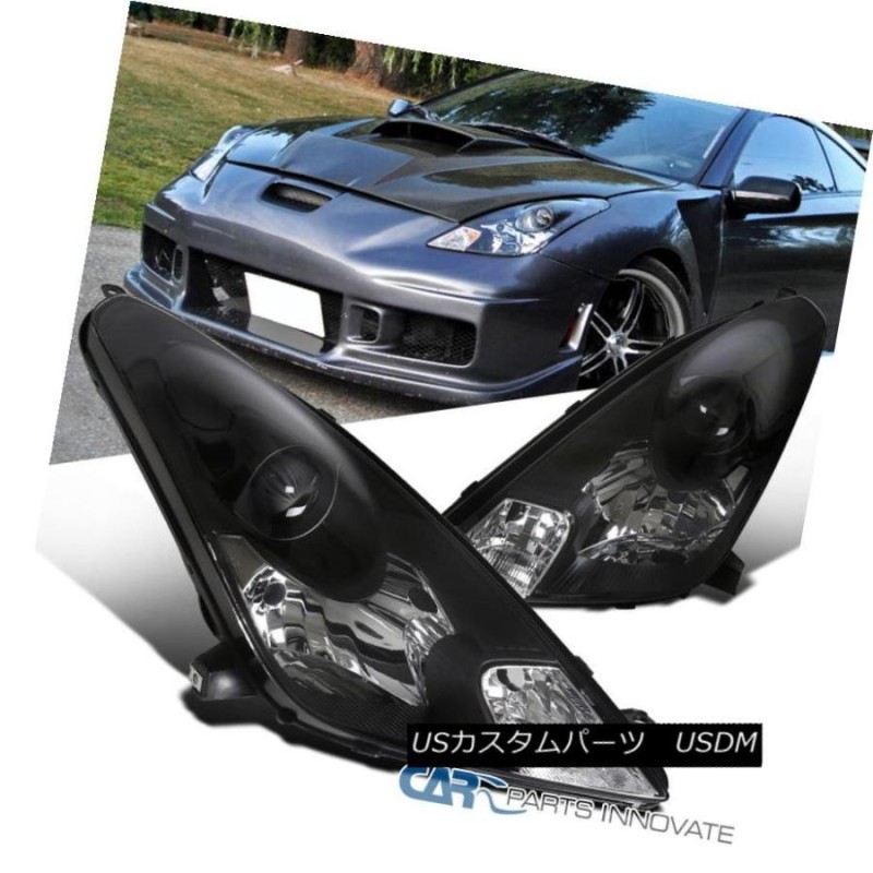 ヘッドライト 00-05フィットトヨタセリカ黒プロジェクターヘッドライトヘッドランプライト交換 00-05 Fit Toyota Celica Bla  | LINEブランドカタログ