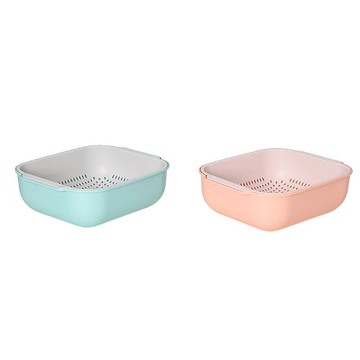 柏克金蔬果盆/瀝水籃-小(雙層)