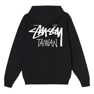 STOCK TAIWAN HOODIE BLACK