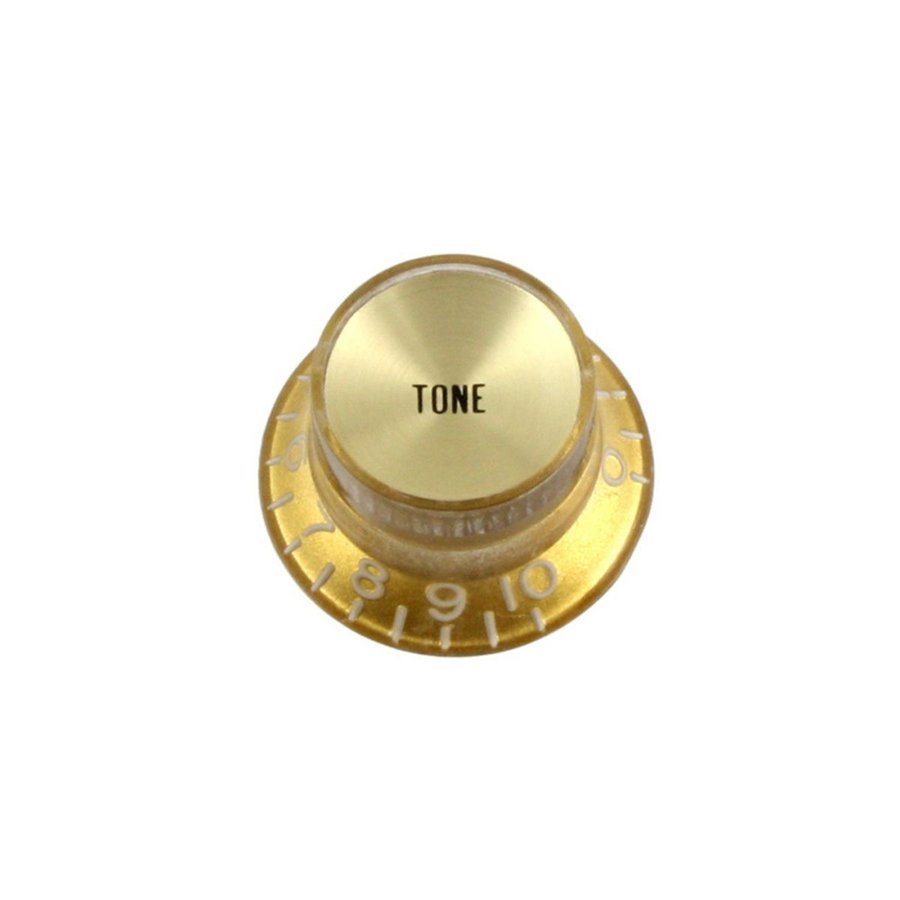 Allparts Gold Tone Reflector Knobs