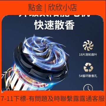 快速出貨 汽車  香水中控臺車內裝飾品擺件太陽能旋轉車載香薰高檔持久淡香