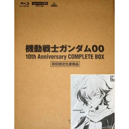 [新品] 機動戦士ガンダムOO 10th Anniversary COMPLETE BOX 初回限定生産商品 特典：高河ゆん描き下ろしミニ色紙付き