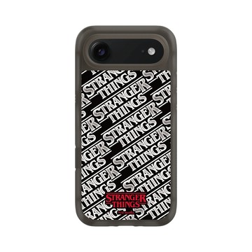 iPhone Air AirX 本質黑 - Stranger Things - 黑白 LOGO 款