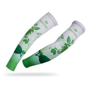 [米蘭精品] 防曬袖套運動袖套-親膚舒適高彈透氣路跑登山健走自行車袖套臂套73fm39