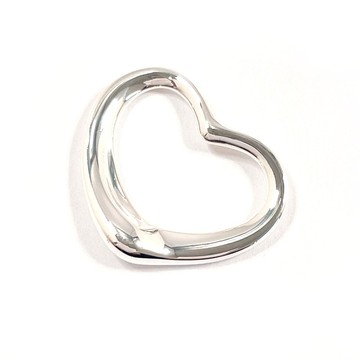 【日本直送 二手美品】蒂芬妮 TIFFANY&Co. 墜飾 經典心形 Elsa Peretti 銀 925 飾品