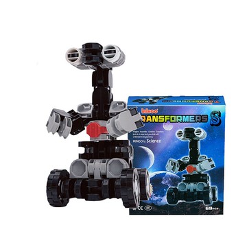 韓國iRingo 百變創意3D積木-變形金剛系列(外星人)