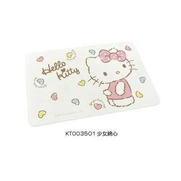 【收納王妃】Sanrio三麗鷗Hello Kitty滿版珪藻土地墊(60x39x0.9 kitty/凱蒂貓/吸水快乾)