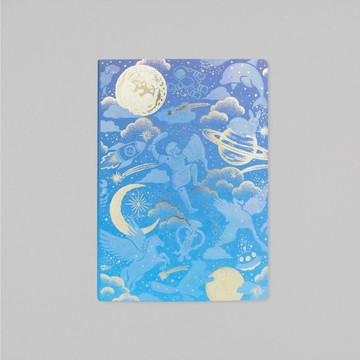日常變成美好時光 B6筆記本 夜空