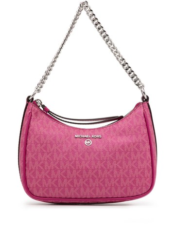 Michael Kors - Jet Set Charm canvas shoulder bag - women - Calf Leather - One Size - Pink