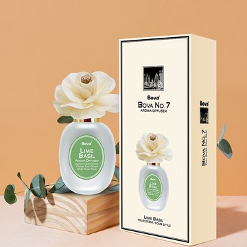 【官方現貨】法柏Bova擴香瓶 花漾No.7 青檸羅勒 100ml