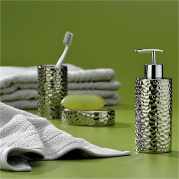 《KELA》Sterling陶製洗手乳罐(300ml) | 按壓瓶 分裝瓶 乳液瓶 沐浴乳罐