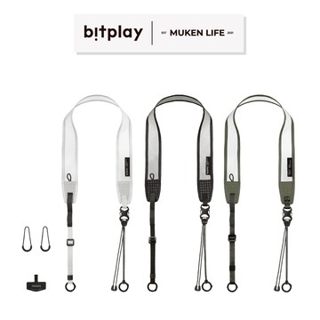bitplay｜漫遊相機背帶 相機 手機 包包背帶 掛繩 加寬 拍立得 快拆 機能多功能 吊繩 掛脖 掛片 墊片 夾片