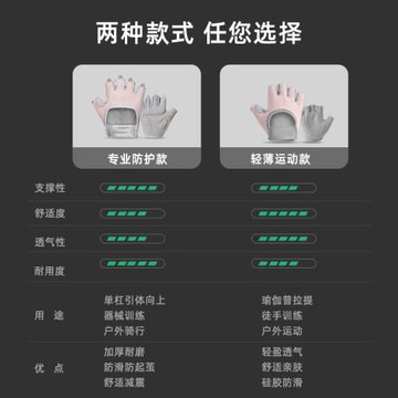 健身手套女運動瑜伽防滑防起繭引體擼鐵護掌單杠騎行飛盤器械訓練