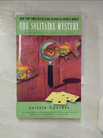 【書寶二手書T8／原文小說_SWO】The Solitaire Mystery_Gaarder, Jostein/ Kramer, Hilde (ILT)/ Hails, Sarah Jane (TRN)/ Hails, Sarah Jan
