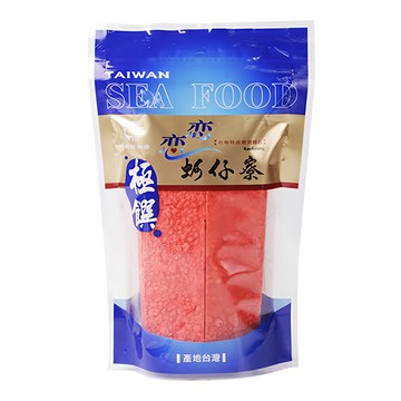 戀戀蚵仔寮 鱈魚風味紅片 台灣特產海鮮零食 Q彈有嚼勁 獨立包裝  1包  150g