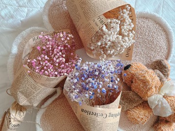 美好時光 | 滿天星花束、滿天星、甜筒花束