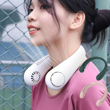 掛脖風扇 頸掛風扇 隨身風扇 小風扇 無葉風扇 USB電風扇 手持電風扇【HC512】99750走走去旅行