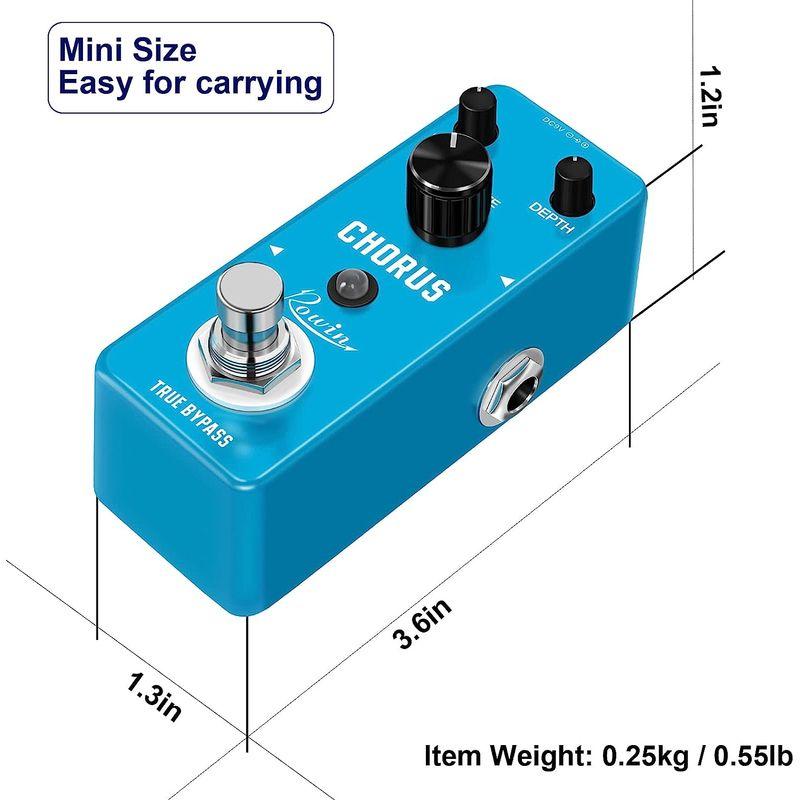 Rowin analog chorusアナログ コラースCHORUSギターエフェクトペダル LEF-304