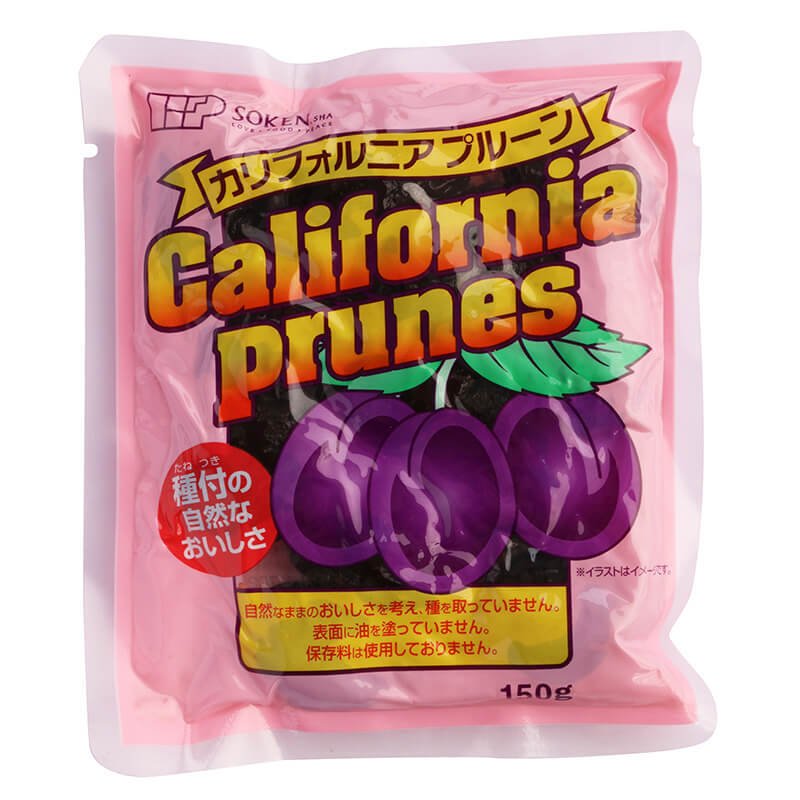 創健社 カリフォルニアプルーン 150g