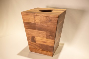 【新品】【非木不可】實木收納桶