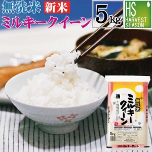 新米 令和5年産 無洗米 岐阜県産ミルキークイーン5kg [翌日配送] 送料無料 北海道沖縄へは別途送料760円