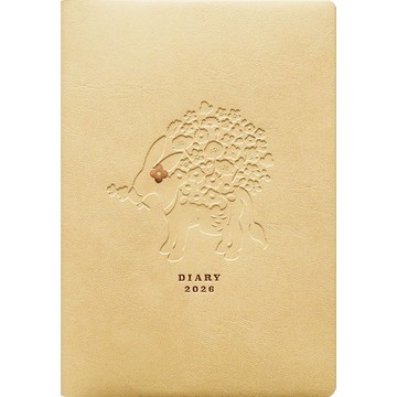 MATOKA 日誌 2026年版 2025年10月開始 B6 週記事 左頁式 Donkey Sand Beige