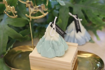 【LanguoTree蘭果樹】Fuji 富士山-冰山-天然精油蠟燭（/畢業禮物/雙魚座生日禮物/情人節禮物）
